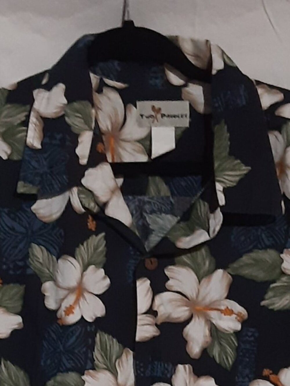 Two Paddles Hawaiian Shirt, Men's L